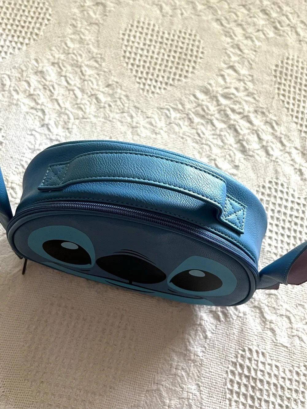 Disney Loungefly Stitch Head Figural Lunchbox Insulated Easy Clean